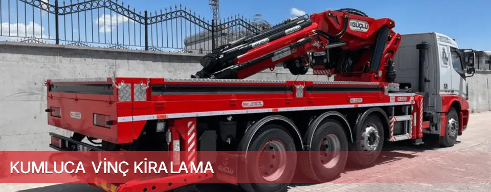 Kumluca İlçemi Vinç Kiralama